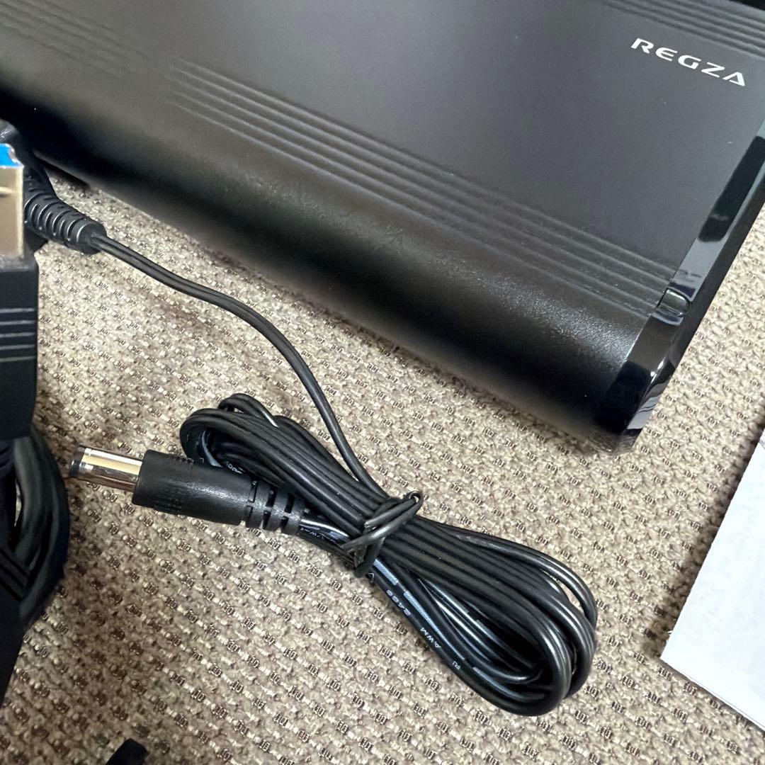 【未使用に近い】東芝 レグザ純正USBハードディスク 4TB THD-400V3