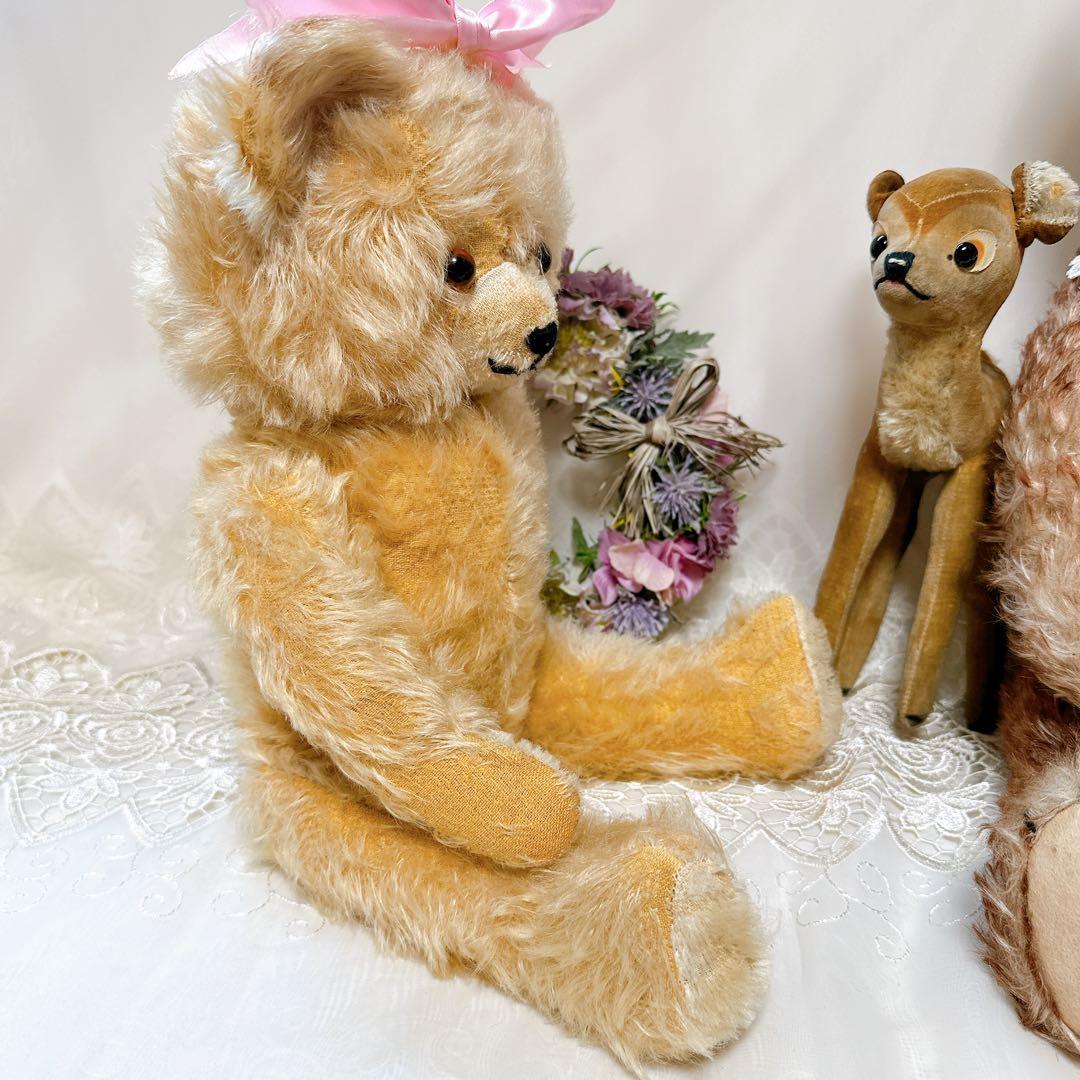 ❤️うさぽん様❤️ アンティークベア　2体セット