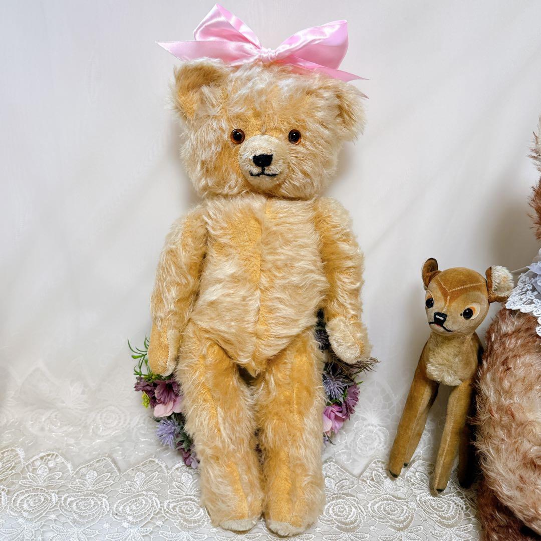 ❤️うさぽん様❤️ アンティークベア　2体セット