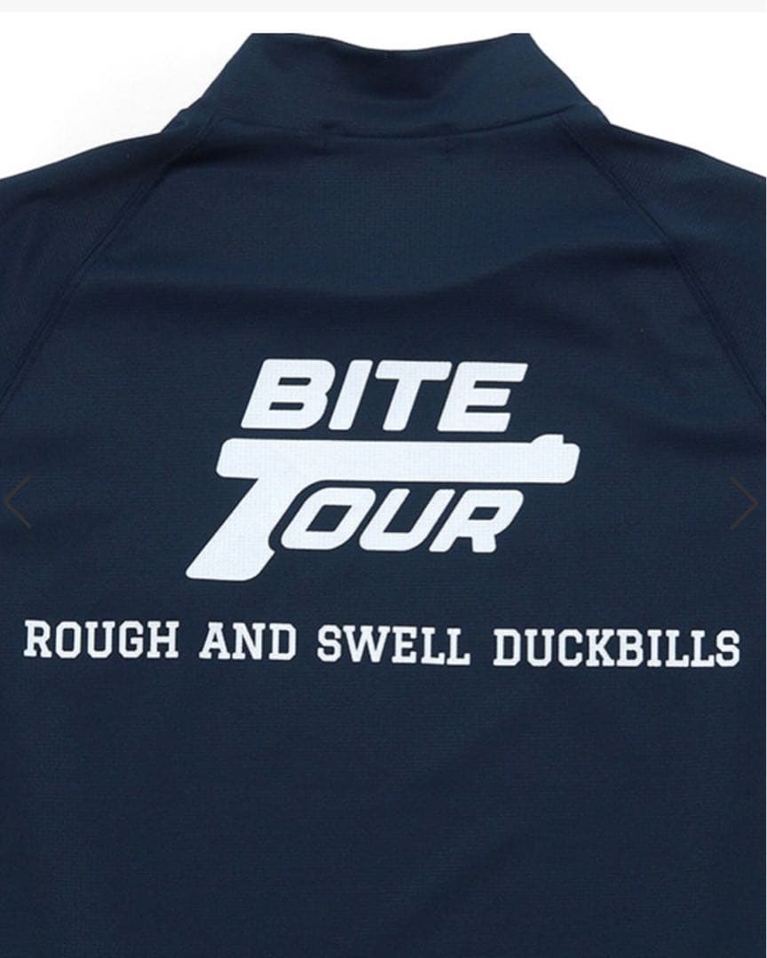 rough & swell モックネック　長袖シャツ