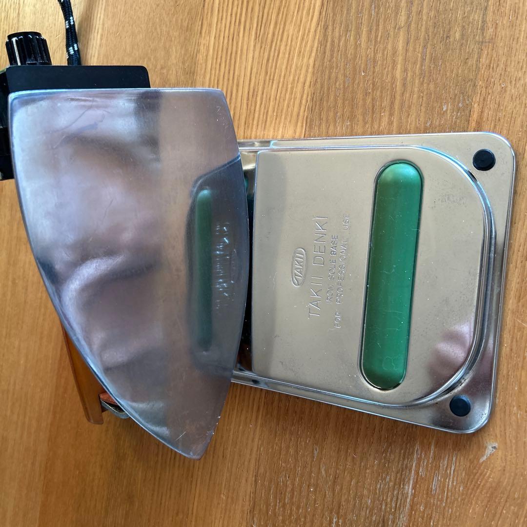 タキイ 5型自動アイロン サーモスタッド ドライアイロン