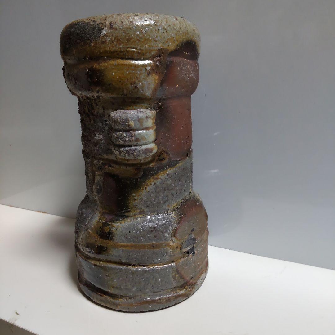 備前焼 人間国宝 山本陶秀作の花入れです‼️