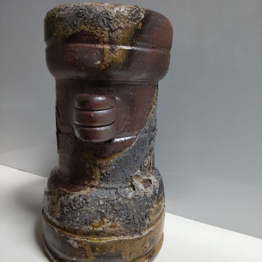 備前焼 人間国宝 山本陶秀作の花入れです‼️