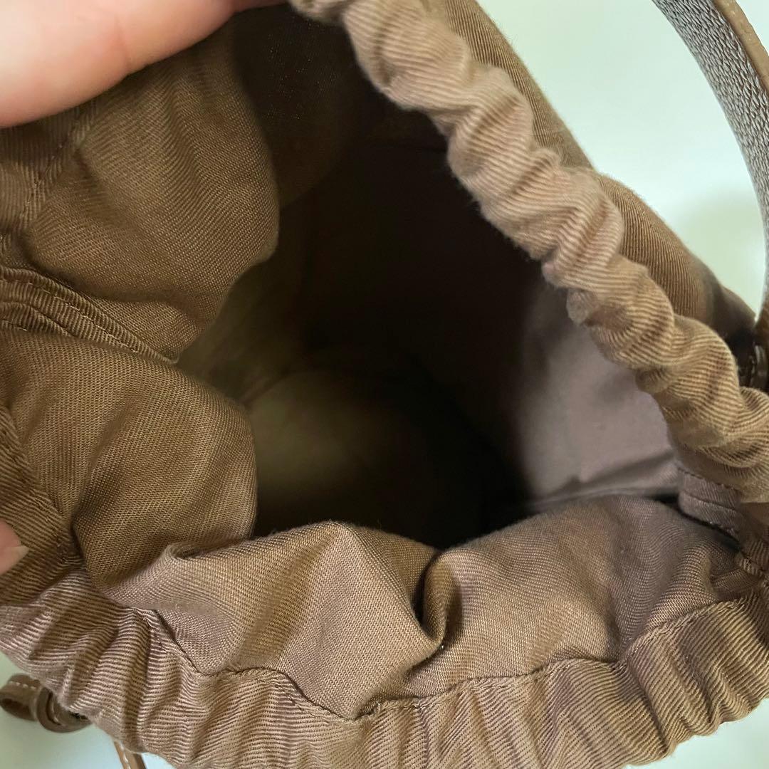 ayakobag キャメル　Pottery Bag