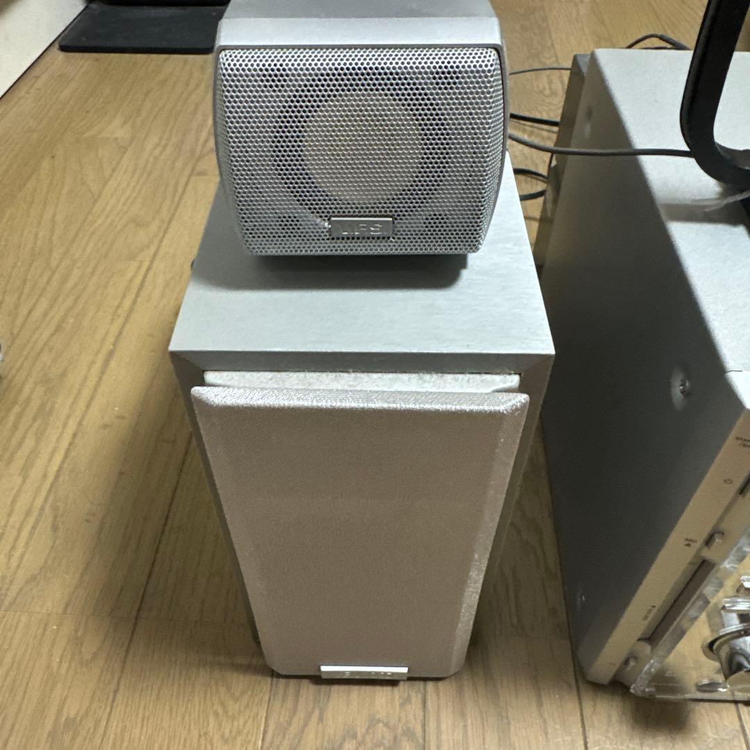 KENWOOD ミニコンポ DVDプレーヤー シルバー