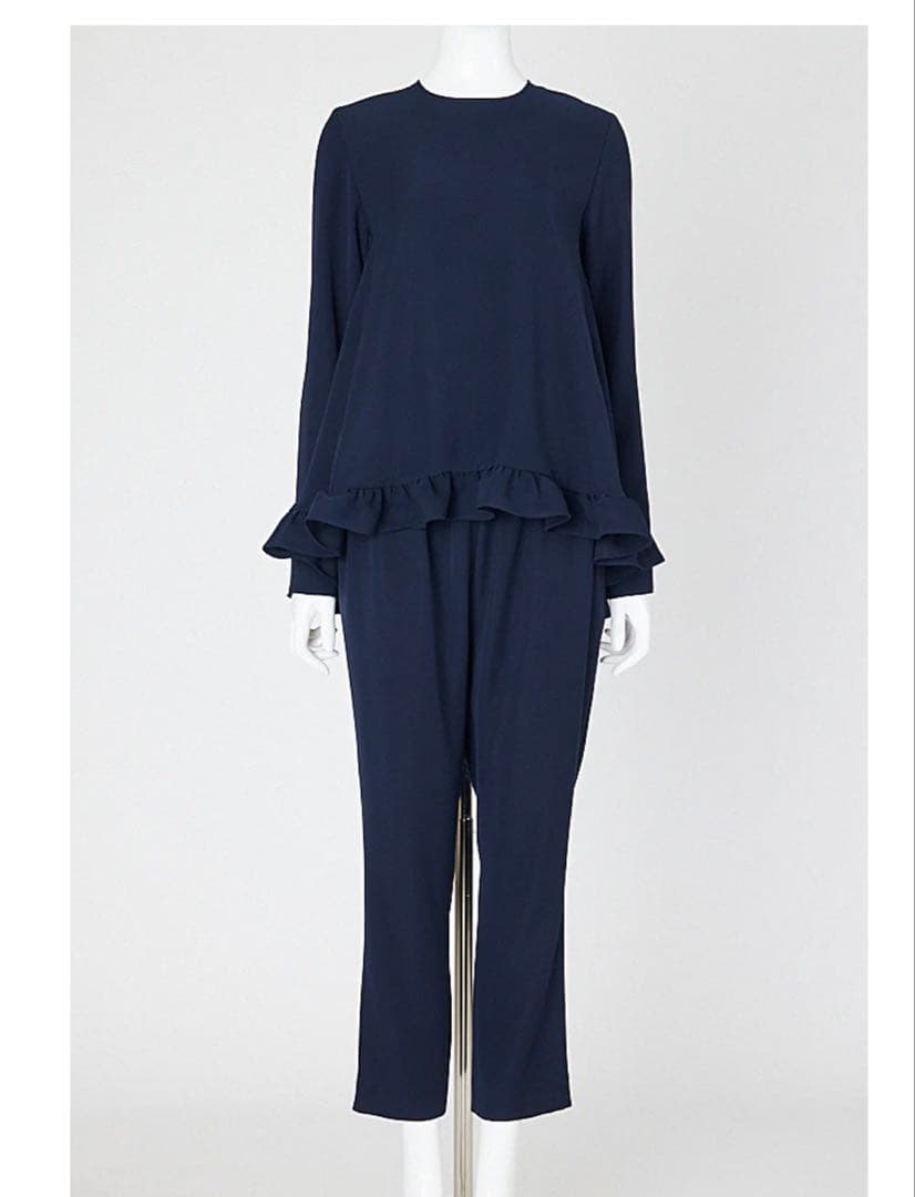 新品タグ付き　ヨーコチャン　ロングスリーブフリルブラウス　YCB-325-499