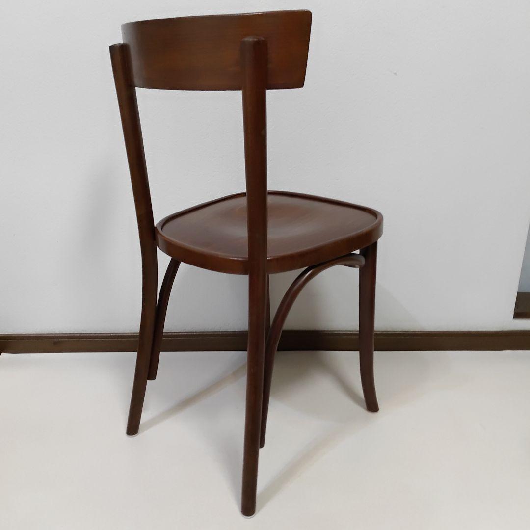 ② フランス アンティーク レストラン ウッドチェア 曲げ木 ベントウッドチェア