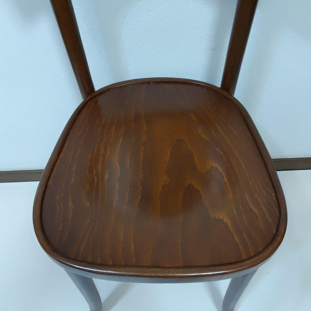 ② フランス アンティーク レストラン ウッドチェア 曲げ木 ベントウッドチェア