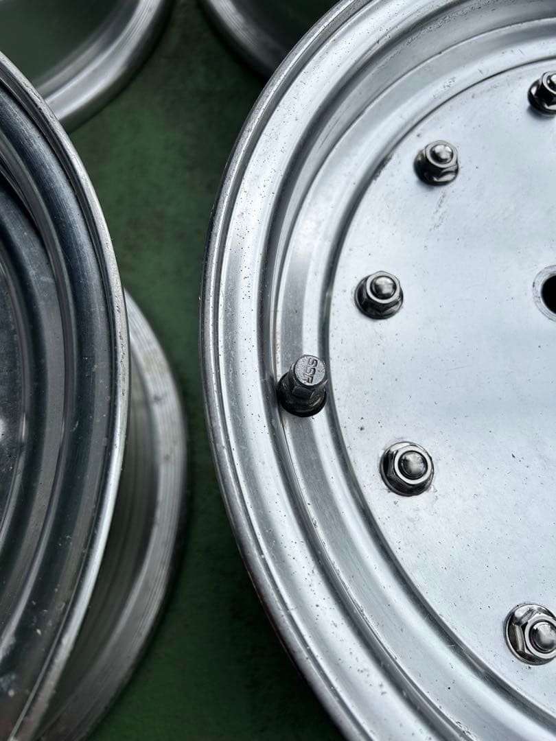 ローバーミニ　SSR MK-1 ピアスボルト交換　専用ナット付き　12インチ