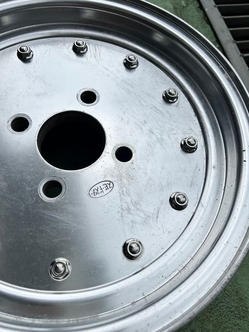 ローバーミニ　SSR MK-1 ピアスボルト交換　専用ナット付き　12インチ