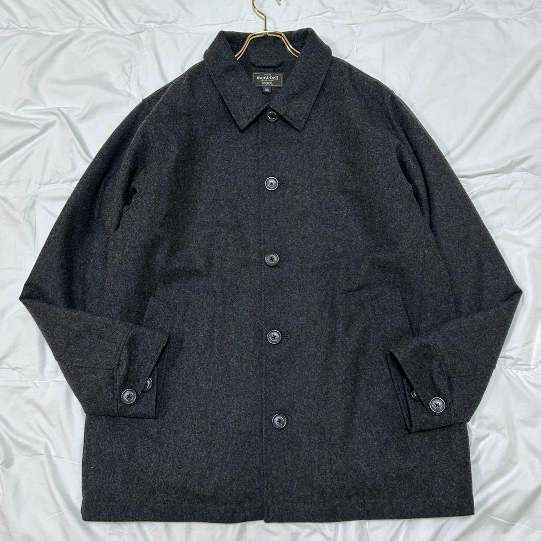美品 mont-bell モンベル ウール トラベルコート 2101105 XL
