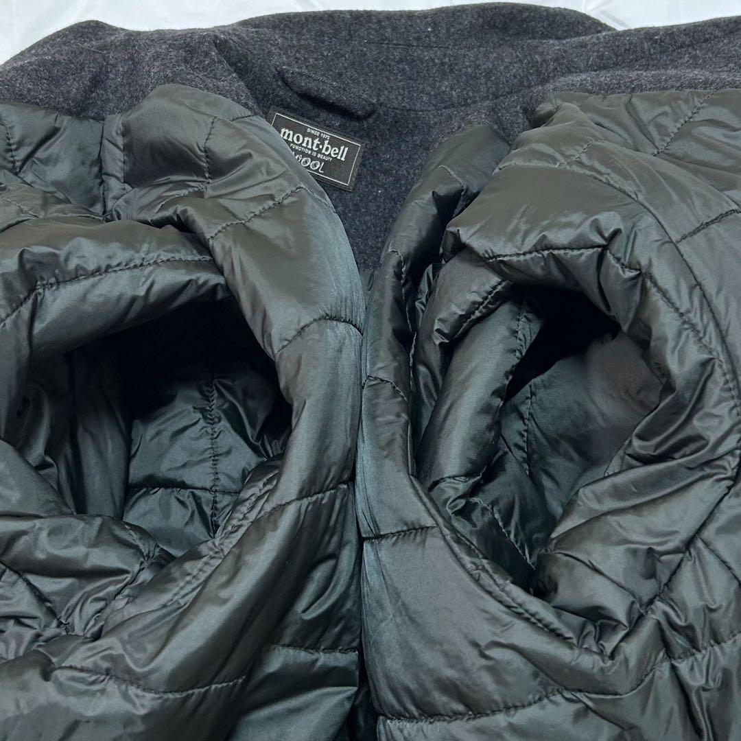 美品 mont-bell モンベル ウール トラベルコート 2101105 XL