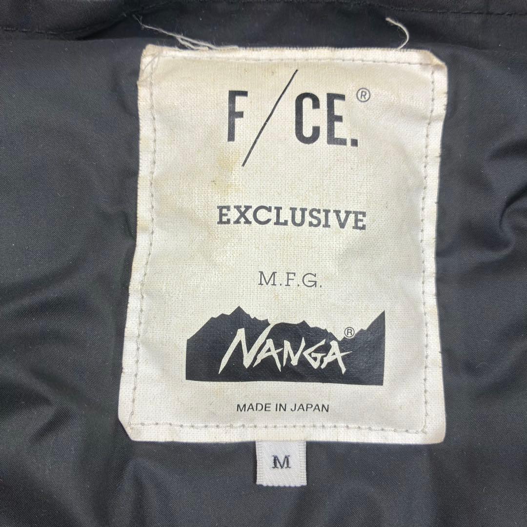 F/CE. × NANGA N-3B ダウン ジャケット ブルゾン ブラック M