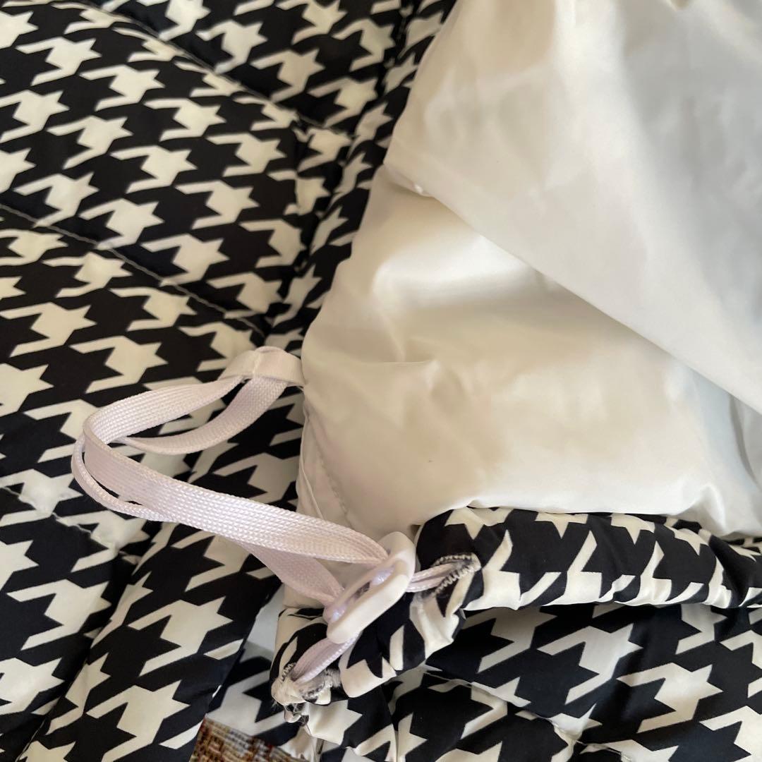 パーリーゲイツダウンレディース，千鳥格子1