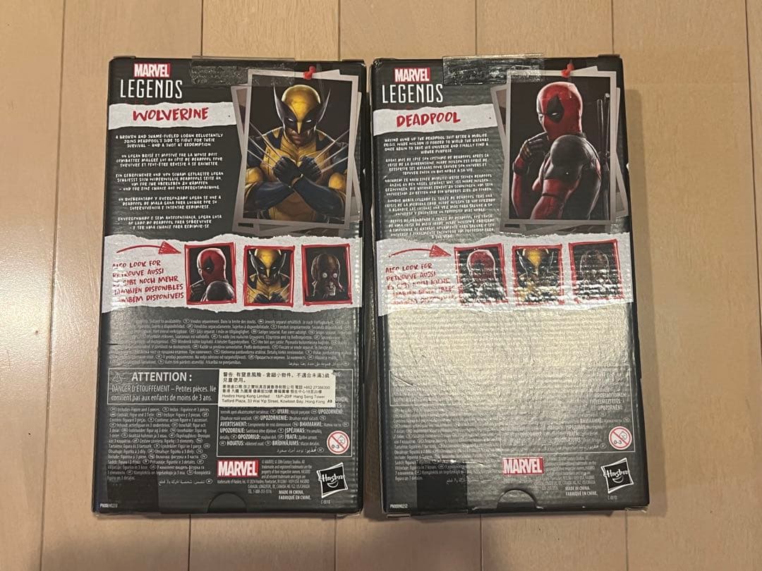 MARVEL LEGENDS ウルヴァリン、デッドプール　フィギュアセット