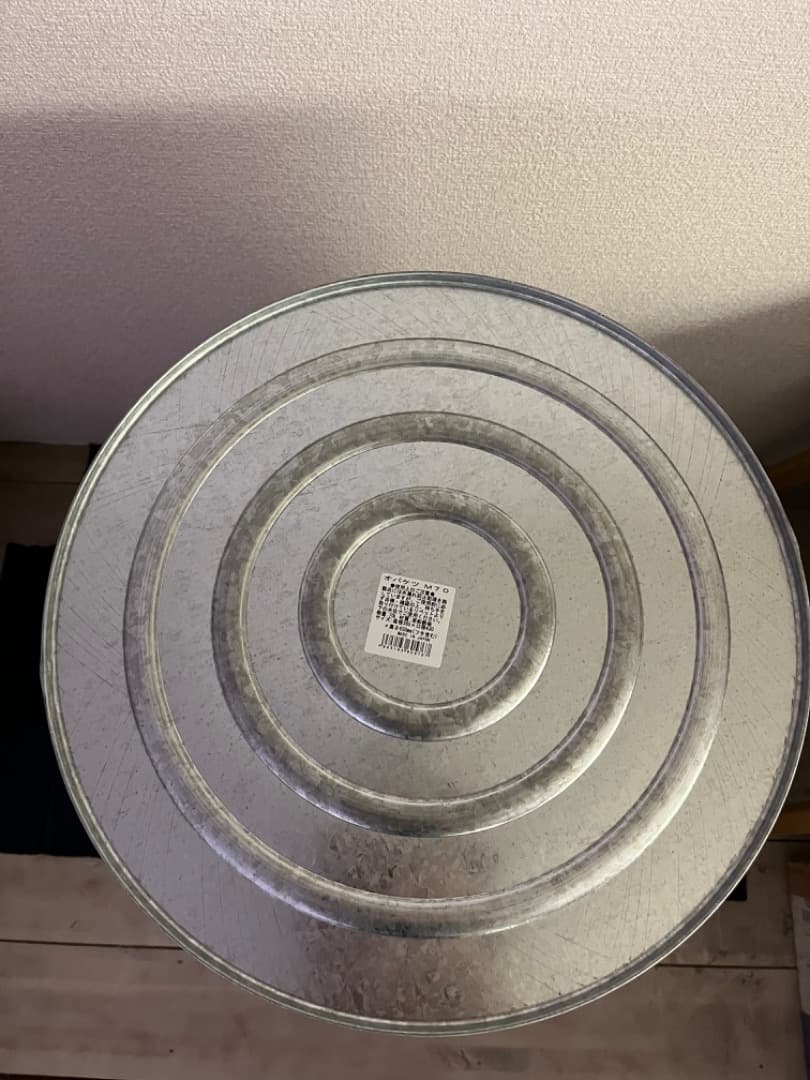 OBAKETS ブリキ　オバケツ　Ｍ70 + Ｍ45 2個セット