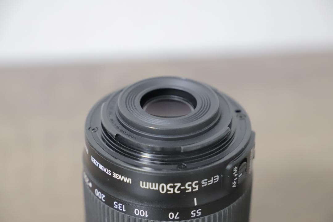 Canon EF-S 55-250mm f/4-5.6 IS STM　美品