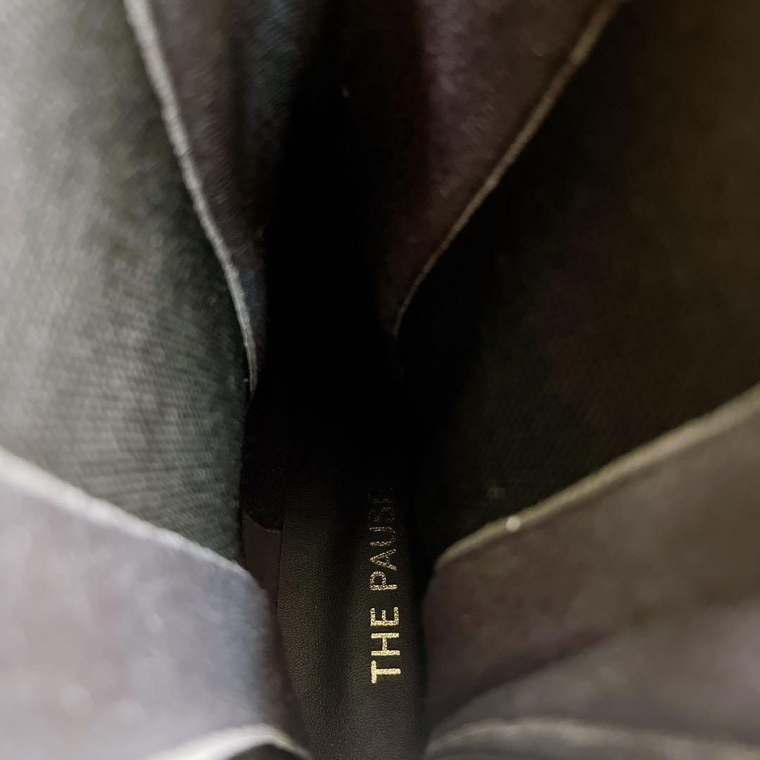 ☆ほぼ新品☆【ウィムガゼット ザポーズ】サイドゴアブーツ (37) 厚底　ジップ