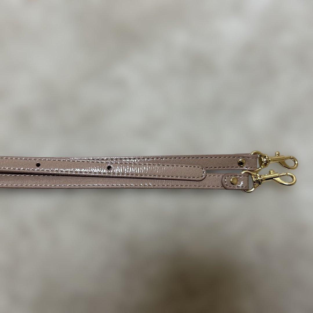 ATAO アタオ アミュレット ローズクォーツ ショルダーウォレット エナメル