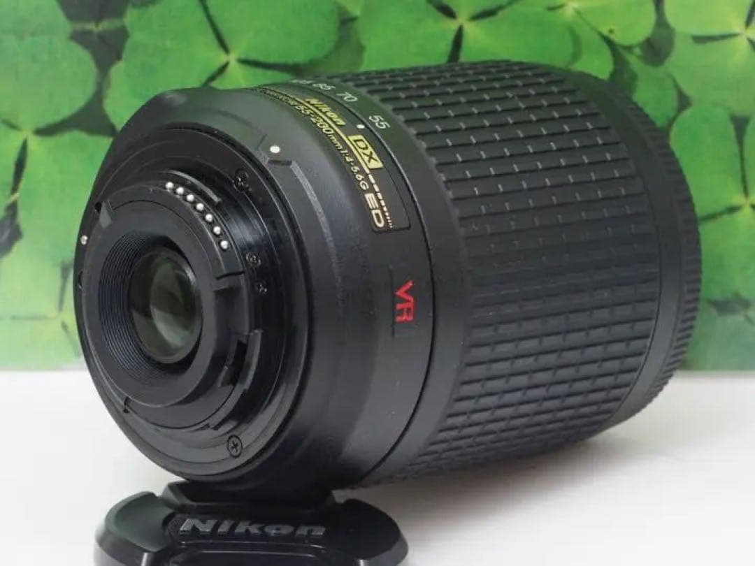 【美品】ニコン55-200mm❤️望遠レンズイベント、運動会で大活躍間違いなし！