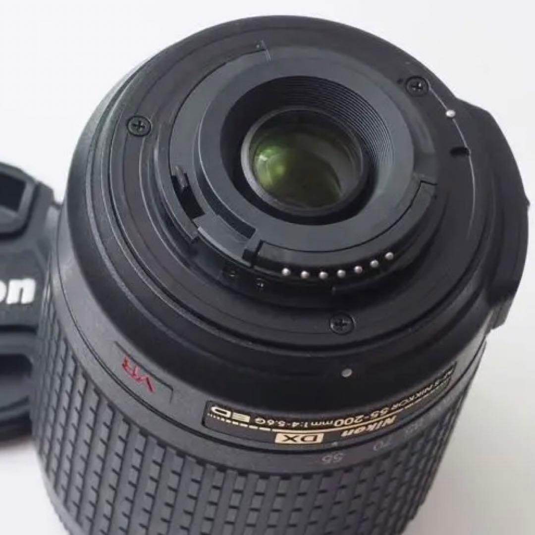 【美品】ニコン55-200mm❤️望遠レンズイベント、運動会で大活躍間違いなし！