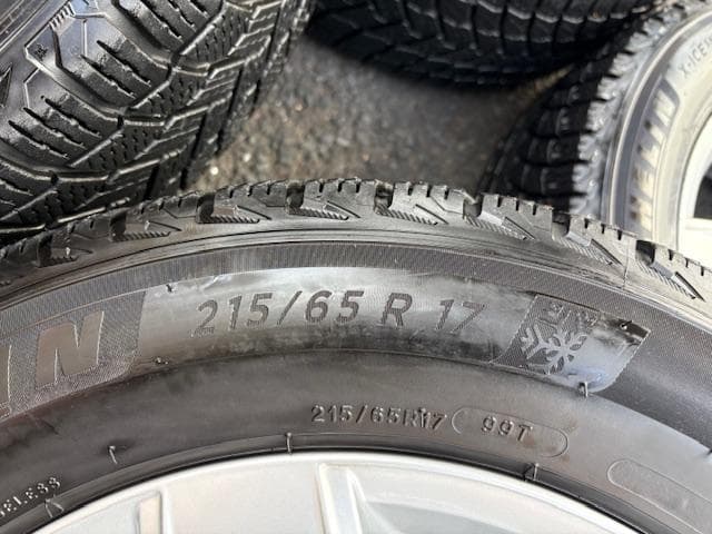 美品 スタッドレスセット フォルクスワーゲン ティグアン 純正