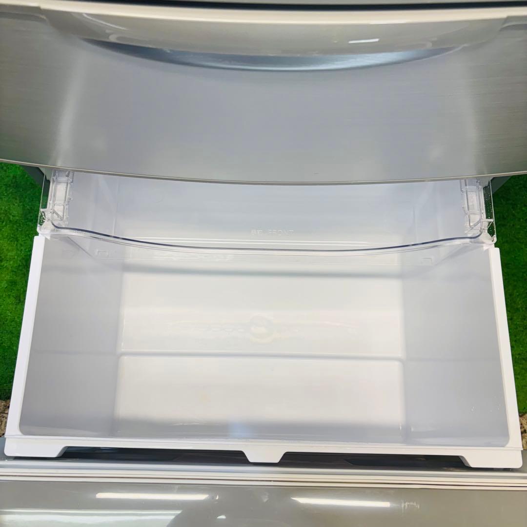 AQUA 355L 冷蔵庫 大容量 激安 シルバー【地域限定配送無料】