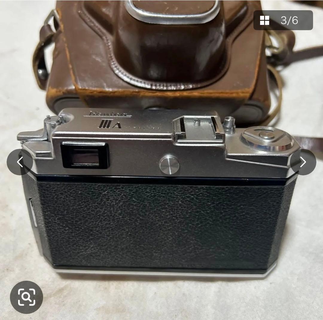 コニカのレンジファインダーカメラ「Konica III A」