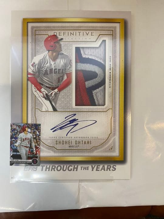 限定99枚大谷翔平2021Topps1 B4ポスタ-