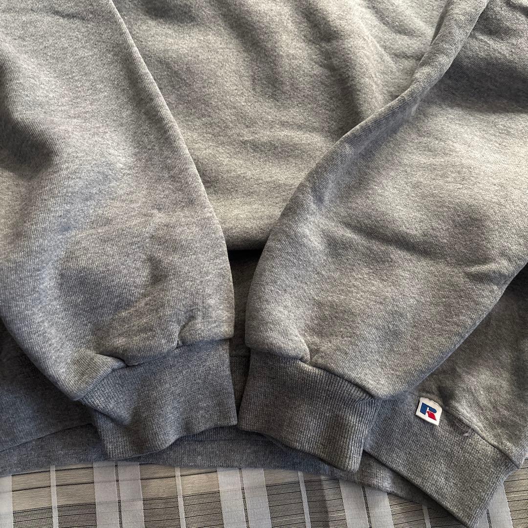 【90s】RUSSELL ATHLETIC 無地スウェット　グレー
