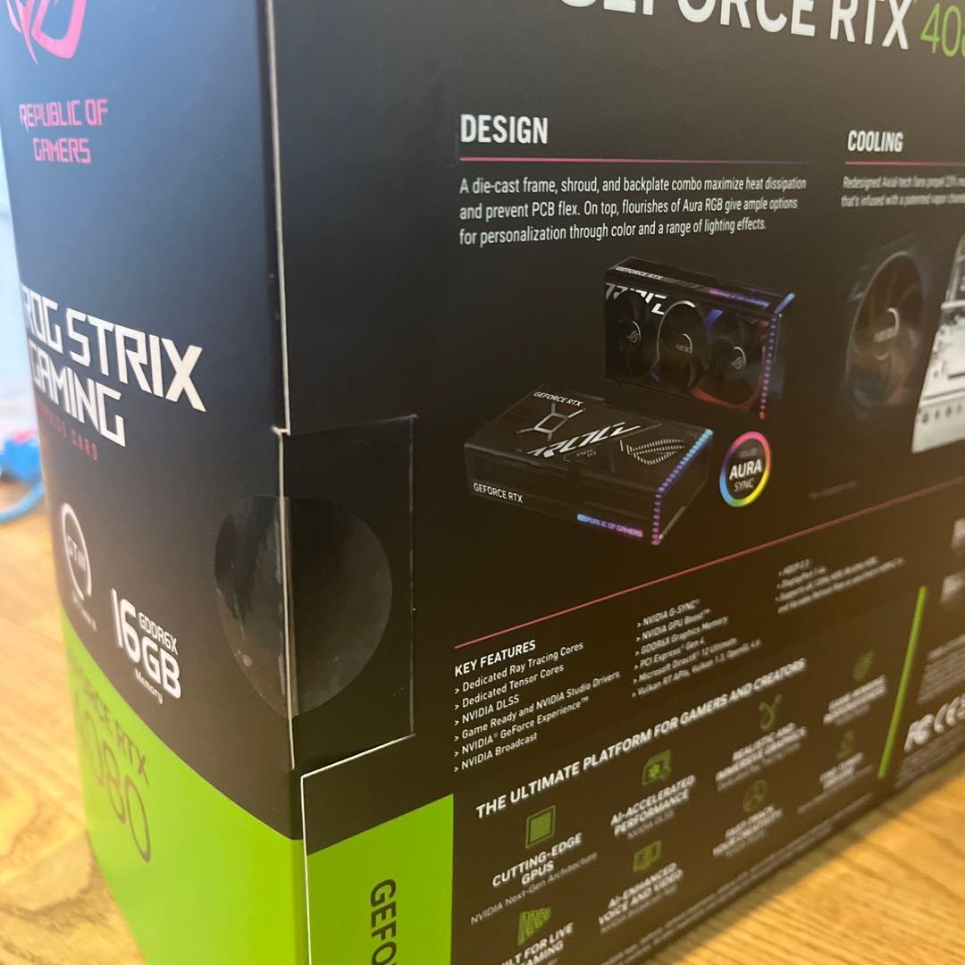 グラフィックボード・グラボ・ビデオカード ASUS ROG STRIX GAMING GeForce RTX 4080
