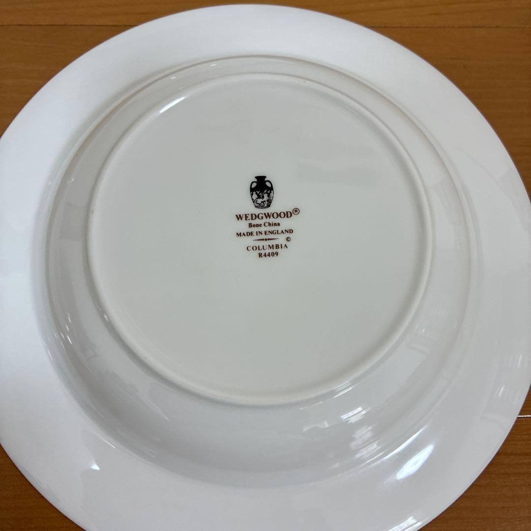 ウェッジウッド コロンビアセージグリーン スープ皿 黒壷　6枚まとめ売り