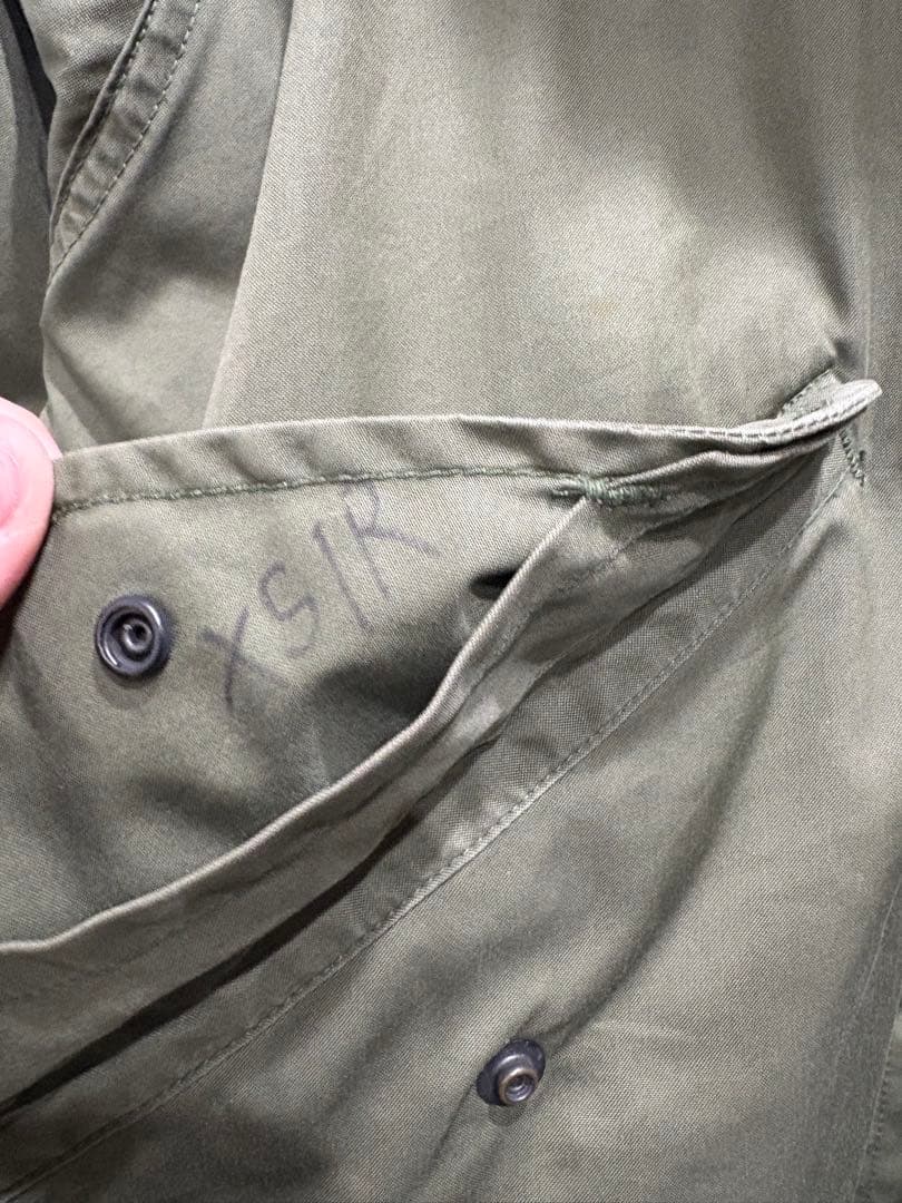 貴重サイズ　状態良好　80s M65 フィッシュテールパーカー フルセット XS