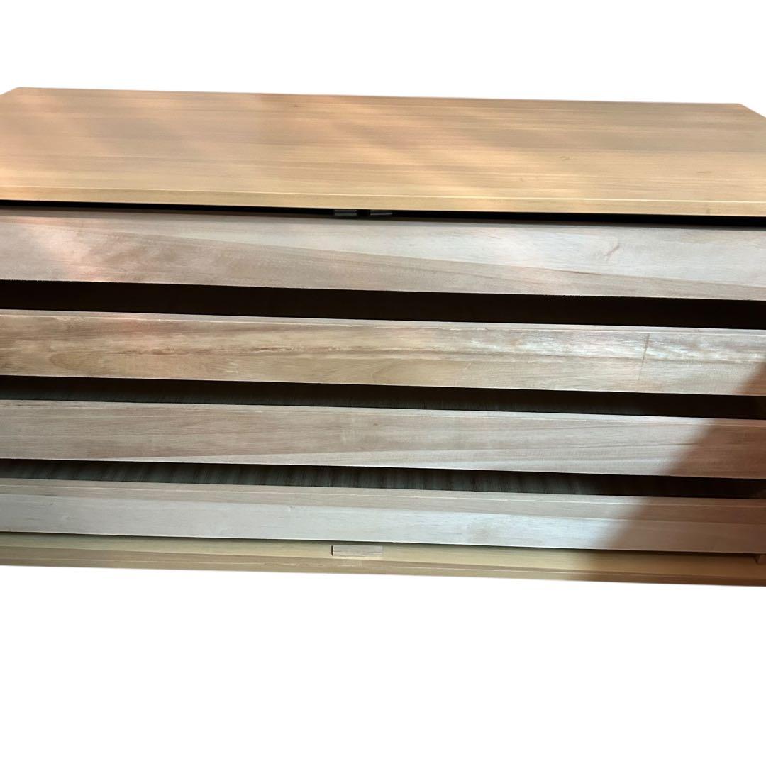 桐箪笥　家具　桐ダンス4段収納桐箱 衣装箱 着物・和服・衣装　桐ダンス 箪笥