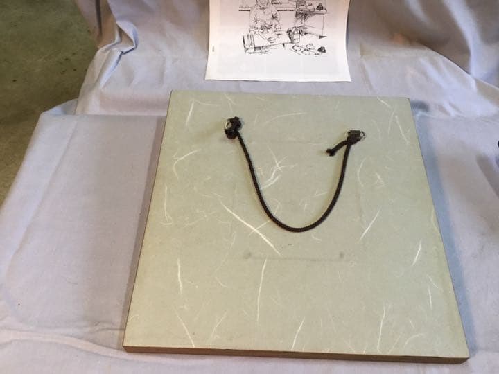 漆芸額　張間麻佐緒作