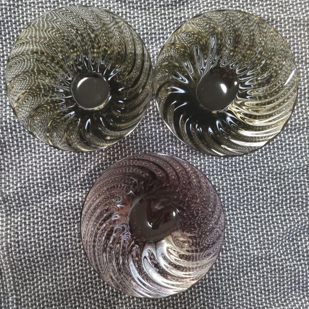 スガハラガラス　ボウル3個セット