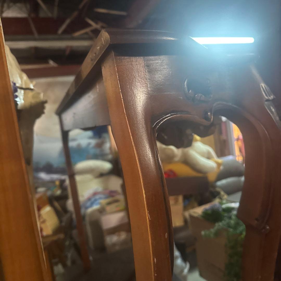 アンティーク　コンソールテーブル　マホガニー