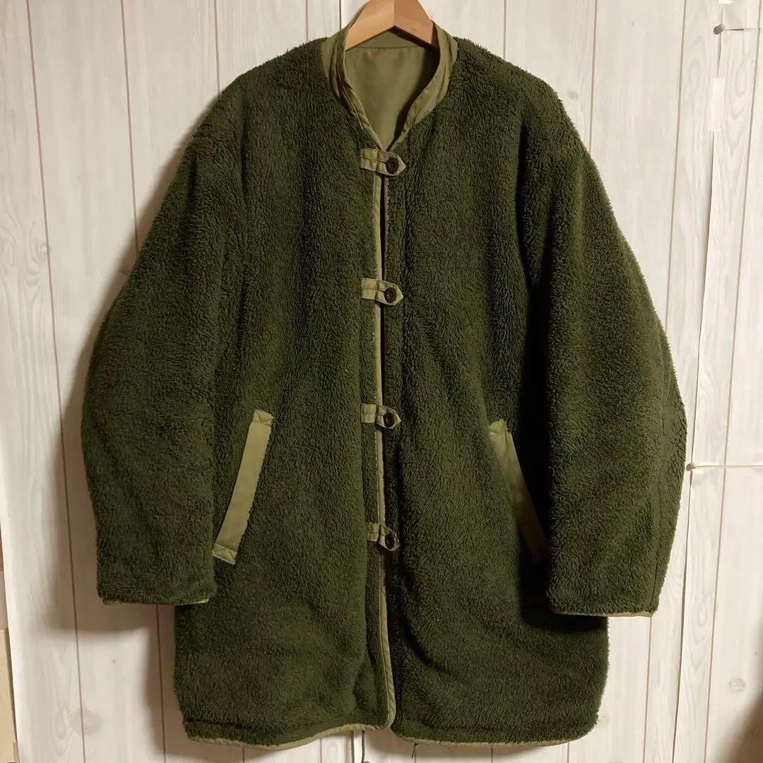 極上ARMY TWILLリバーシブルミリタリーボアフィールドコートM-65USA