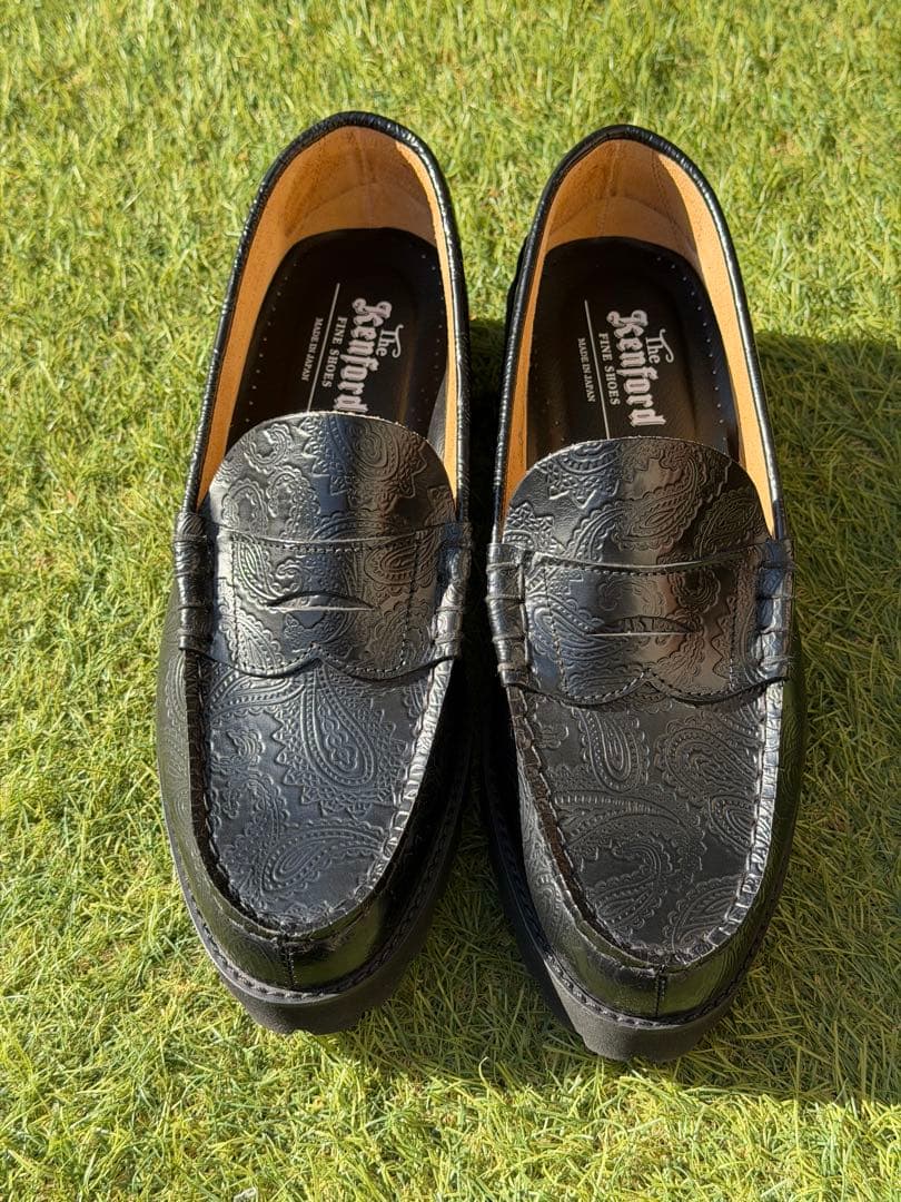 Kenfordペイズリー ローファー