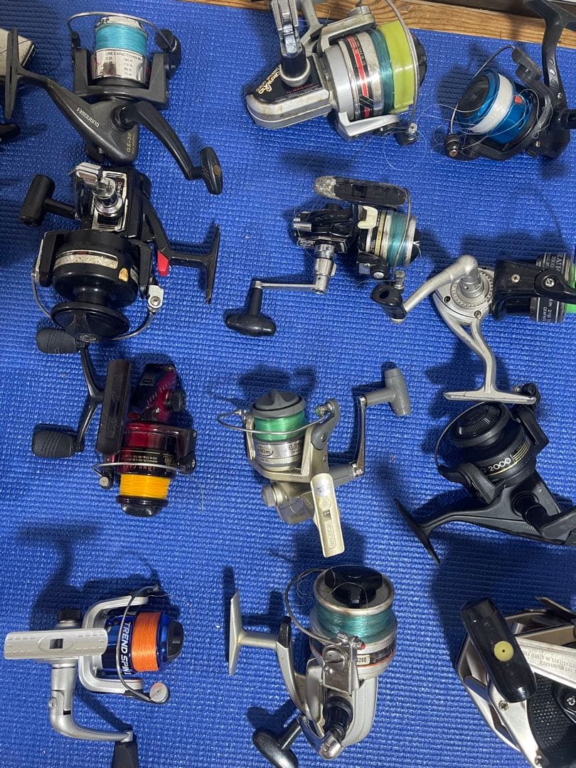 スピニングリール多数セット31個　ジャンク