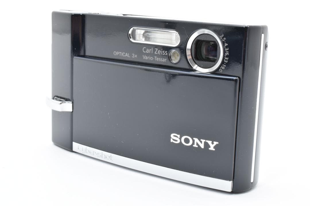 【美品】SONY Cyber-shot DSC-T30 ブラック　動作確認済