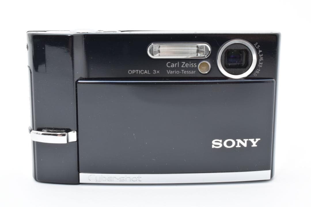 【美品】SONY Cyber-shot DSC-T30 ブラック　動作確認済