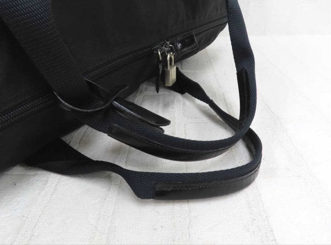 【週末セールGカード&カデナ付き】PRADAプラダ ボストンバッグ ナイロン