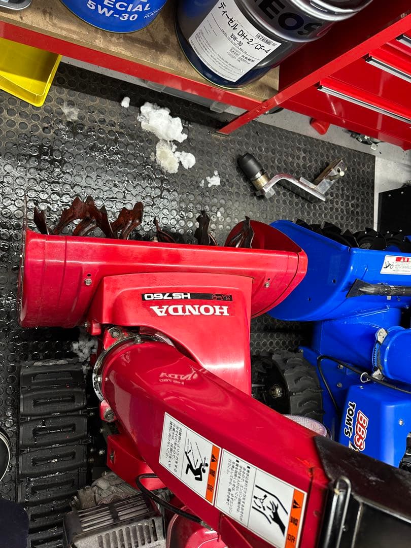 ホンダ HS760 除雪機 一連の動作確認済み