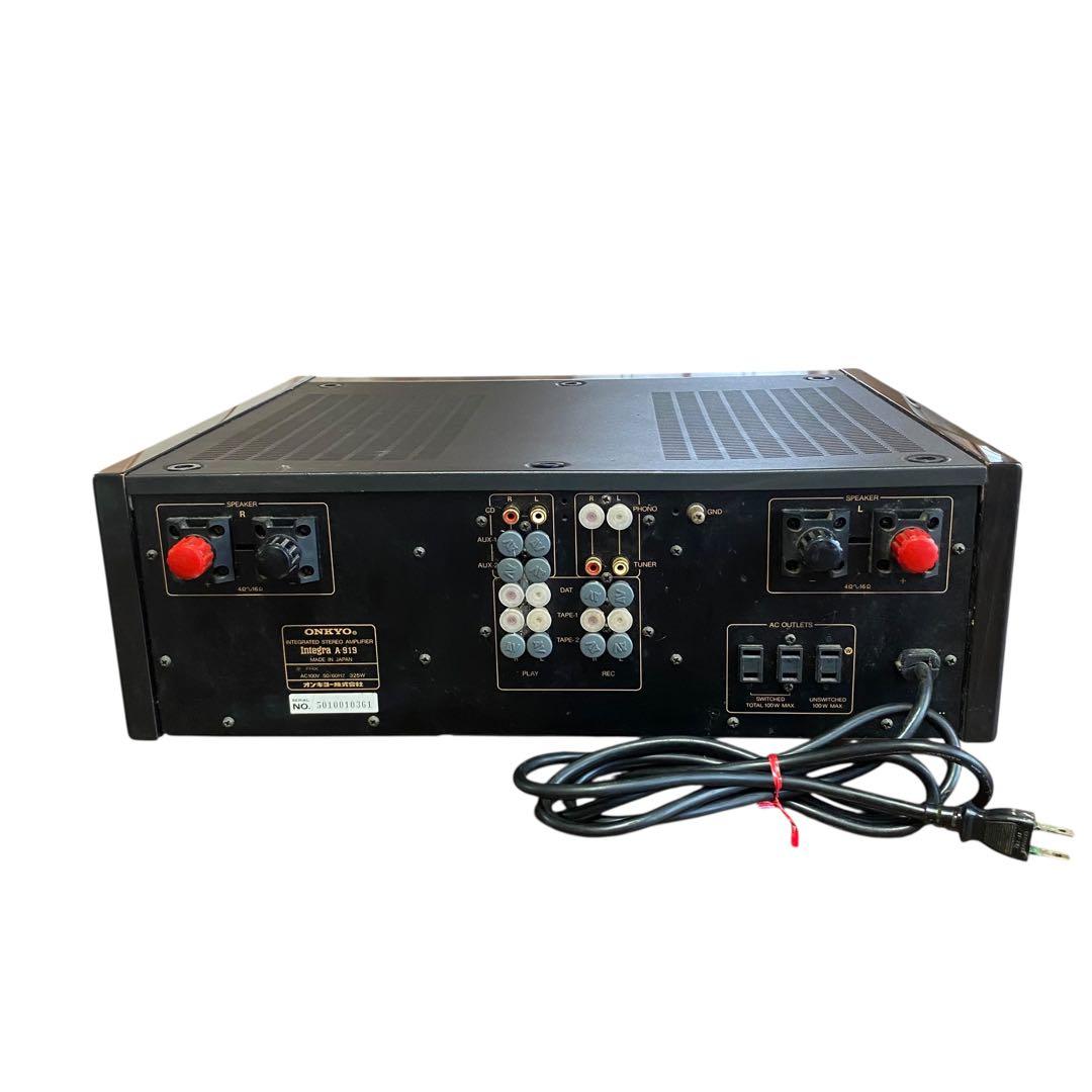 【ジャンク品】ONKYO アンプ　A-919 プリメインアンプ