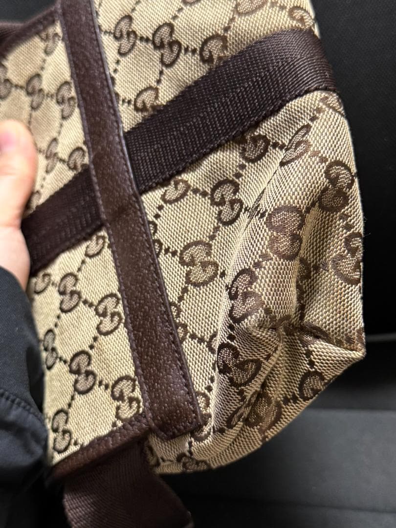 GUCCI グッチ ウエストバッグ ウエストポーチ GGキャンバス