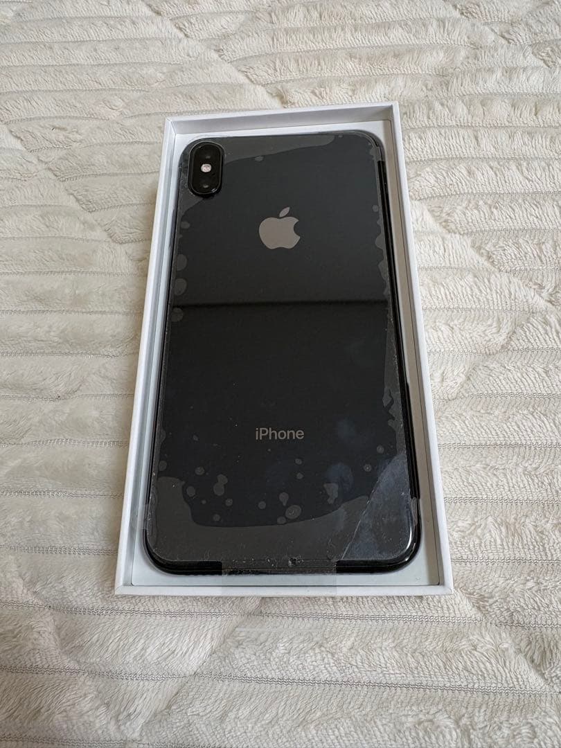 iPhoneXsMaxスペースグレー SIMフリー