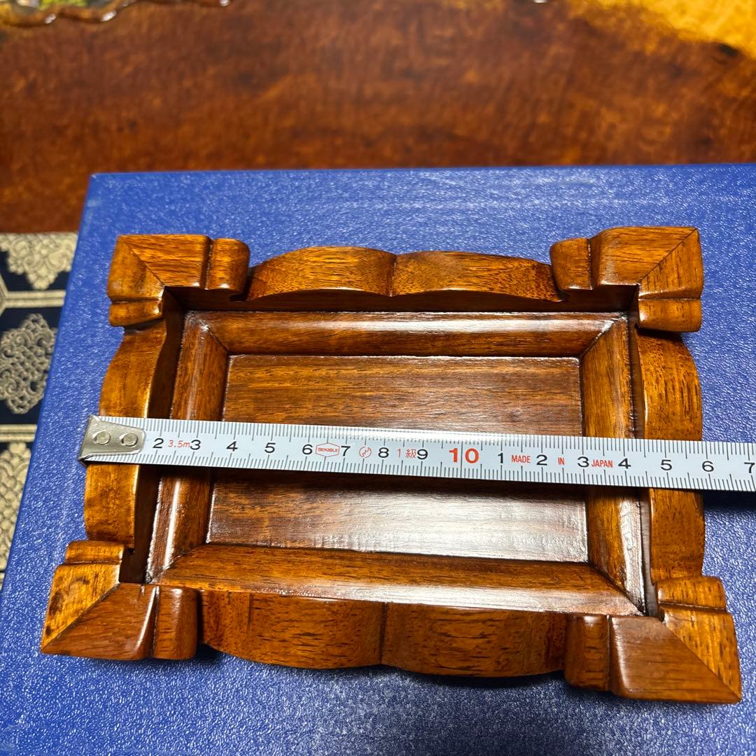 台座四点青い箱付き