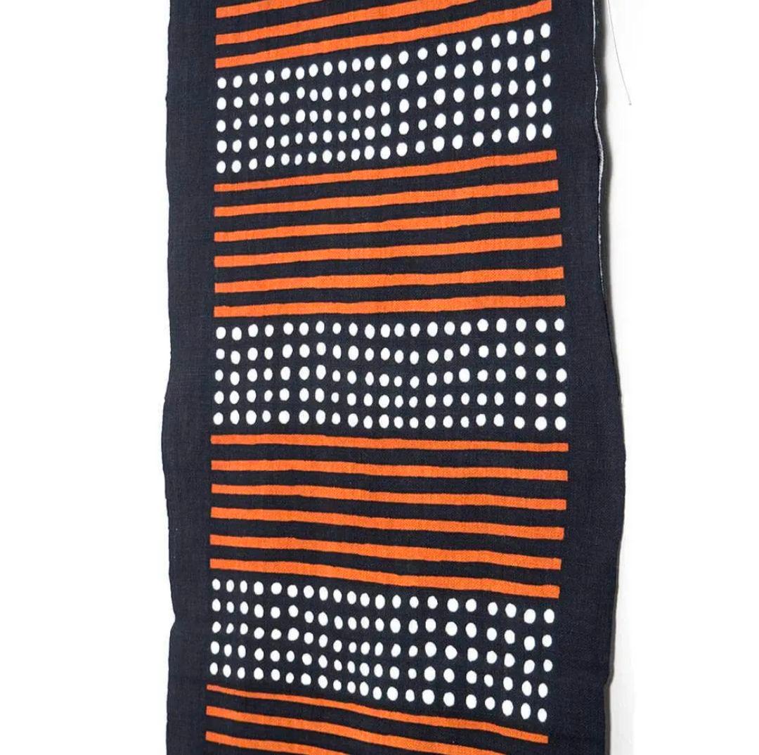 柚木沙弥郎 小巾布 「そろばん」 シルクスクリーン（手捺染）タペストリー　民藝