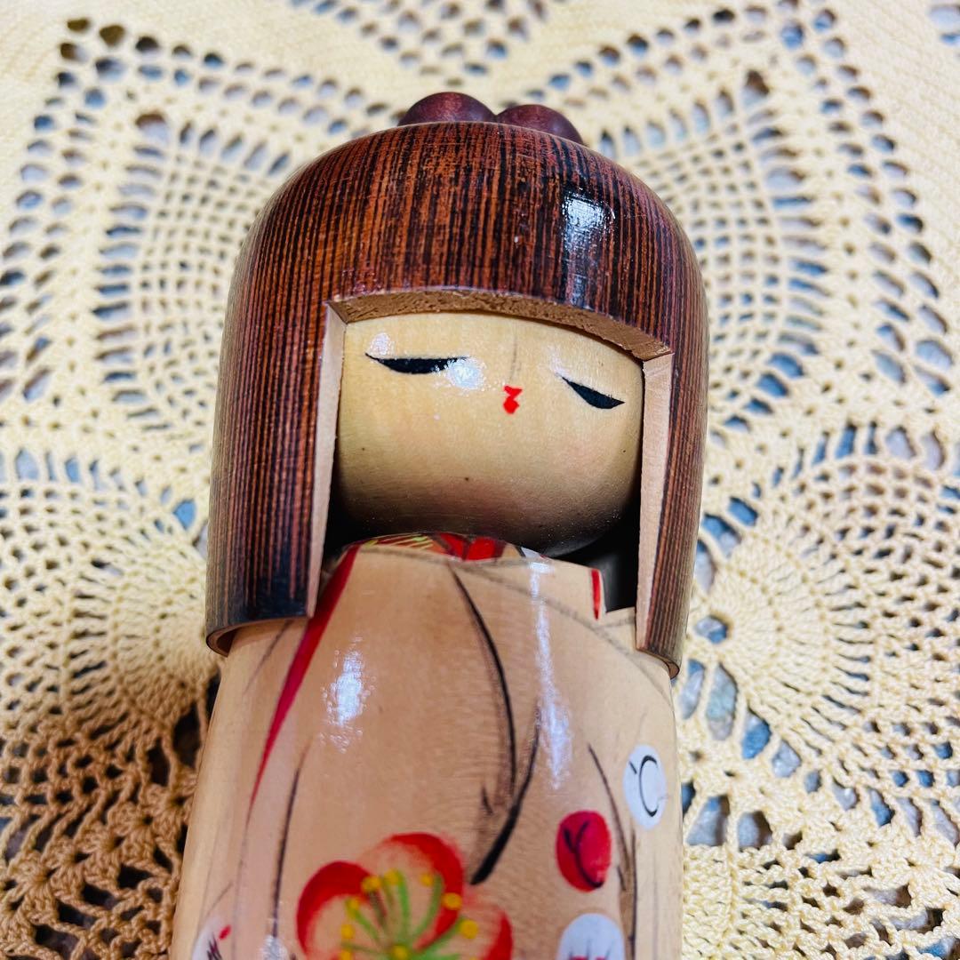 こけし　民芸品　創作こけし　春の夢　草玄　箱根　軽井沢　青森　４体セット